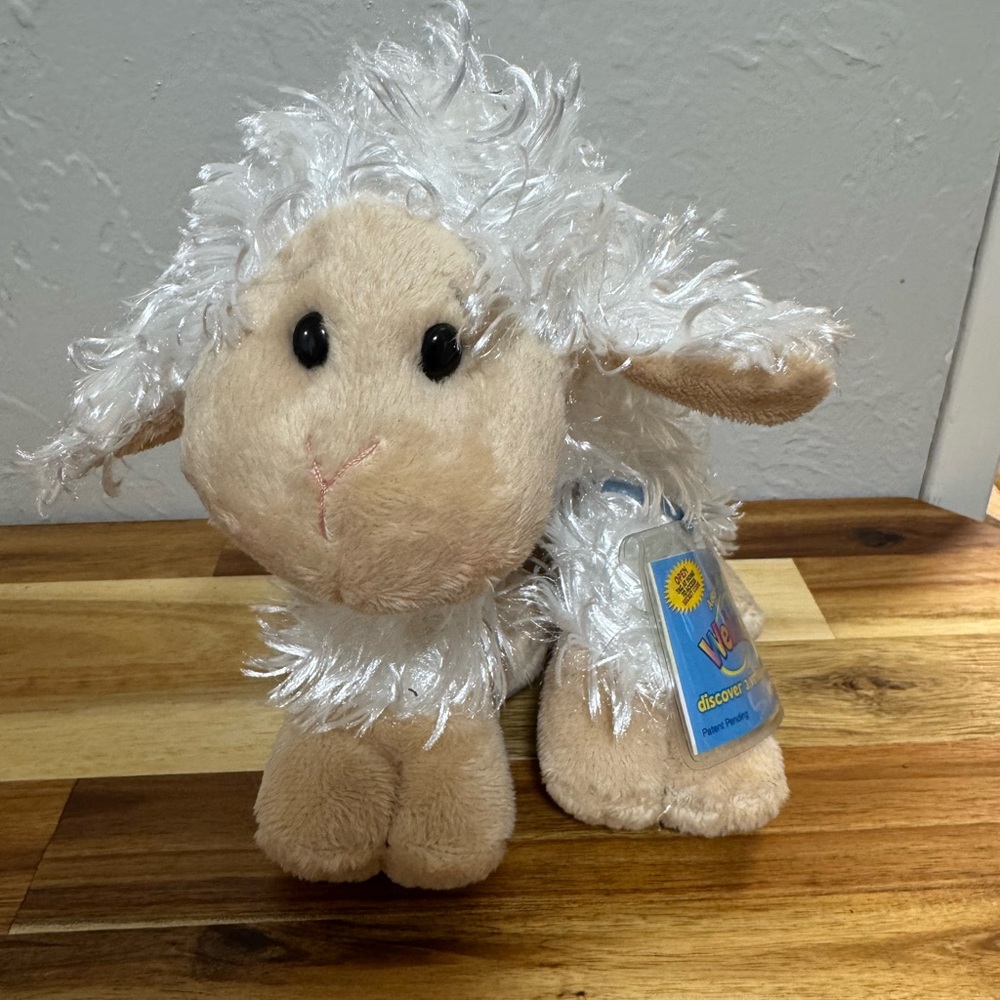 Webkinz Ganz Lamb (HM201) Stuffed Animal With Unused Code (NWT)!